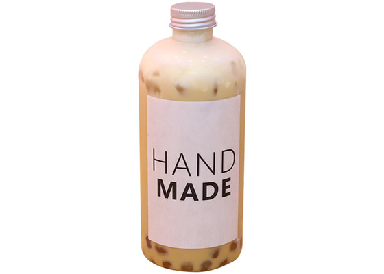 ODM jetable de couvercles de 500ml Juice Clear Plastic Bottles With