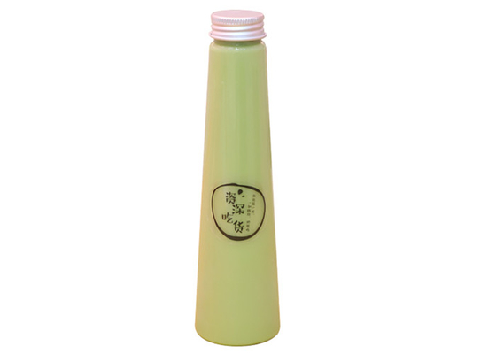 Le thé en aluminium de lait de couvercle à visser met 200ml en bouteille Juice Bottles With Lids de plastique