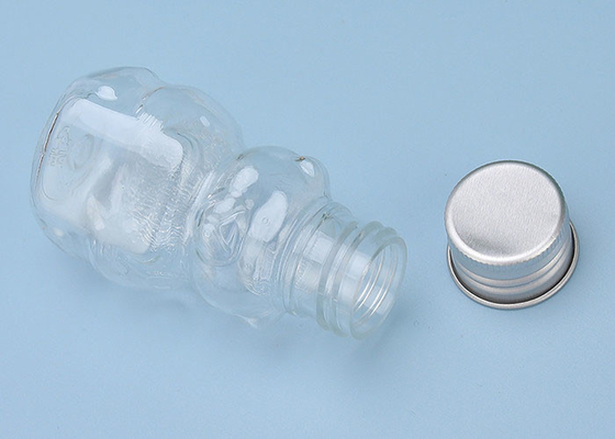 l'ANIMAL FAMILIER en plastique de la boisson 30ml met en bouteille pour le thé de lait avec le chapeau en aluminium
