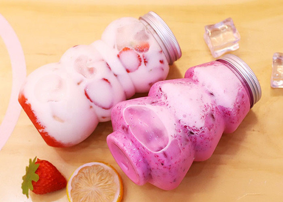 Les chapeaux libres de 100% BPA 12 onces Juice Milk Tea Bottles With fendent résistant