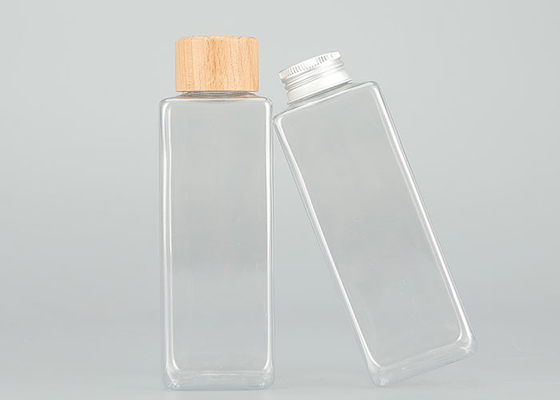 Bouteilles à bouchon vissable en plastique d'ANIMAL FAMILIER en plastique non toxique de recharge insipides