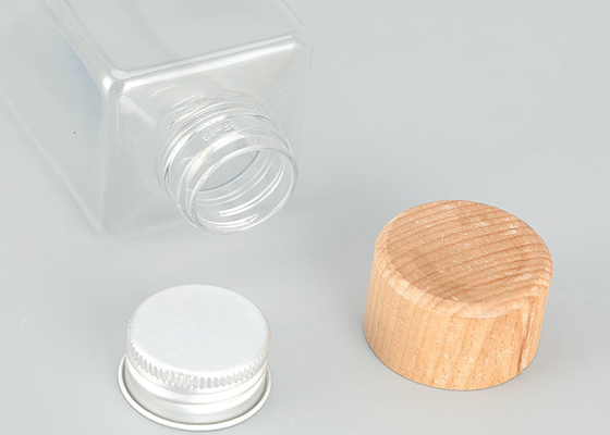 Bouteilles à bouchon vissable en plastique d'ANIMAL FAMILIER en plastique non toxique de recharge insipides