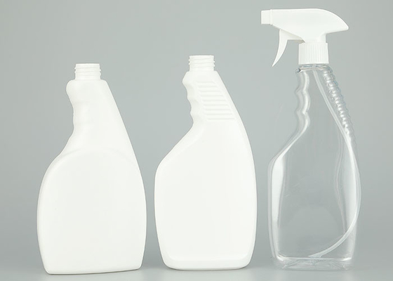 Bouteille blanche 500ml de jet de déclencheur de HDPE de salle de bains de cuisine
