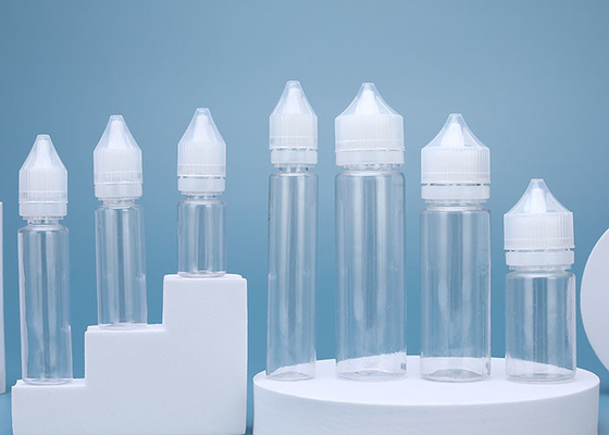 Bouteille liquide comprimable vide de compte-gouttes de la goutte pour les yeux 10ml avec le chapeau