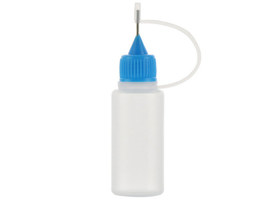 15ml bouteille liquide semi-transparente du compte-gouttes E avec à bec