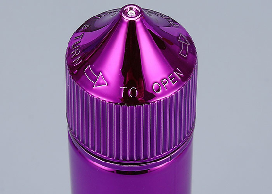 bouteilles comprimables en plastique de compte-gouttes du rond 60ml pour l'huile essentielle