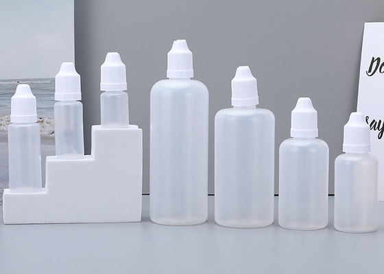 Bouteille liquide blanche 60*50*44cm ISO9001 de la compression E de compte-gouttes de chapeau