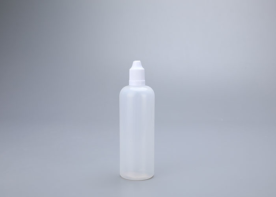 Le compte-gouttes en plastique liquide de compression de petite bouche met 100ml en bouteille 120ml