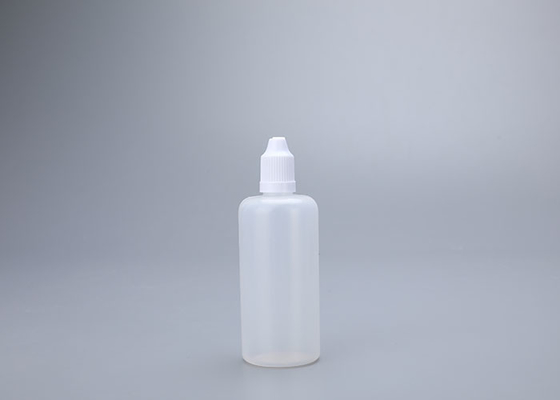 Le compte-gouttes en plastique liquide de compression de petite bouche met 100ml en bouteille 120ml