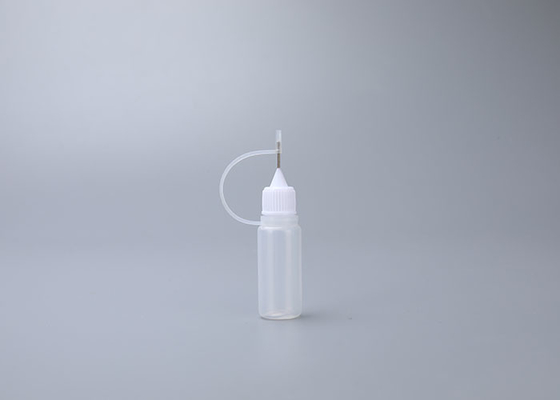 le compte-gouttes à bec en gros de 10ml 15ml 30ml met les bouteilles en bouteille en plastique liquides de compression d'e