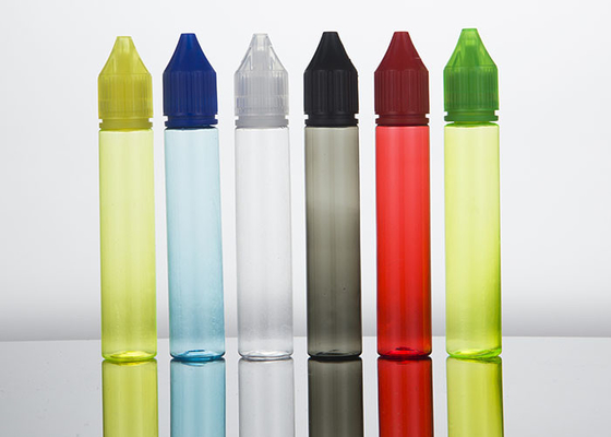 Bouteille de liquide E ronde de 60 ml avec logo personnalisé