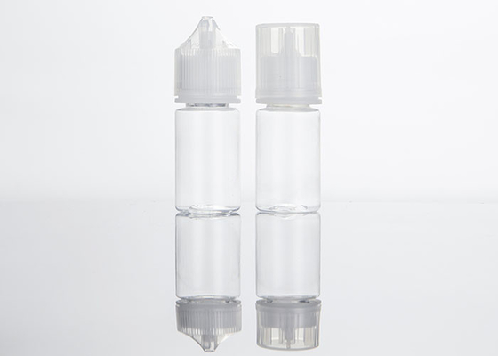 Bouteille de jus E de 30 ml, plastique pour animaux de compagnie, compte-gouttes à capuche plate V3 à l' épreuve des fuites