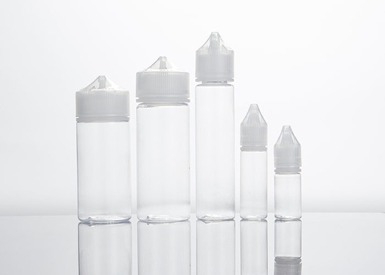 15 ml E Bouteille liquide PET transparent personnalisé couleur d'impression