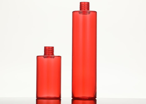 bouteilles en plastique vides rouges de pompe de 60ml 150ml pour les shampooings de distribution de lotions