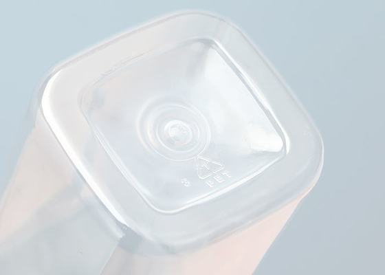 Bouteilles en plastique claires vides de lotion avec le distributeur de pompe