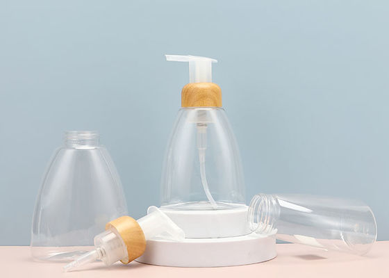 Bouteille distributrice de mousse en PET blanc, récipient rechargeable conçu pour la distribution de savon moussant, de désinfectant et de liquides de nettoyage