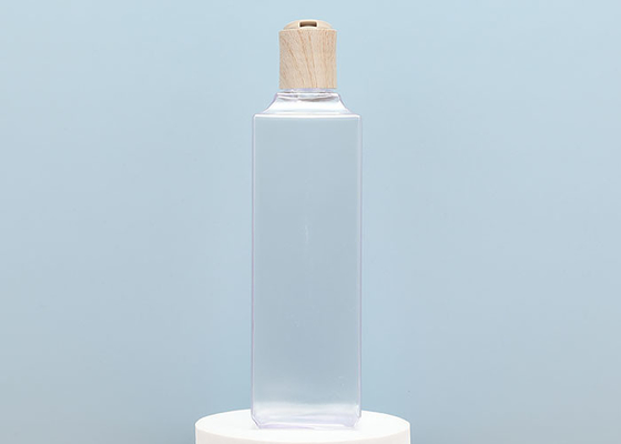 L'espace libre en plastique met comprimable en bouteille libre de BPA avec le chapeau de disque