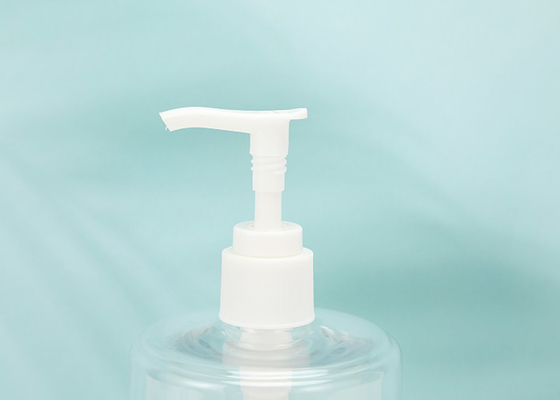 La pompe 500ml vide d'ANIMAL FAMILIER cosmétique met cylindrique en bouteille 16oz brillant en plastique