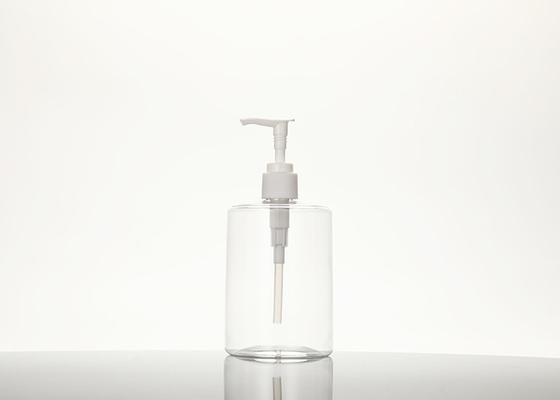 Bouteille plate de pompe d'ANIMAL FAMILIER de l'aseptisant 500ml de main d'épaule avec le chapeau