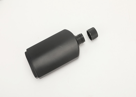 La place et le shampooing en plastique plat du HDPE 4oz met 120ml en bouteille pour l'encre