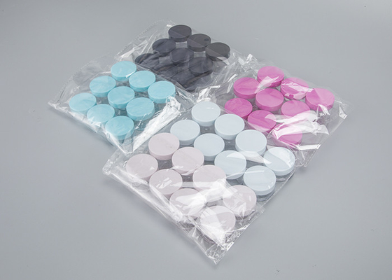 Vente à chaud réutilisable sur mesure 100 ml 250 ml contenant des pots en plastique de couleur