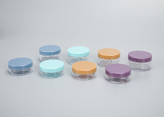 Écrème les conteneurs cosmétiques en plastique de baumes à lèvres avec les couvercles BPA libres