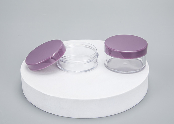 Écrème les conteneurs cosmétiques en plastique de baumes à lèvres avec les couvercles BPA libres
