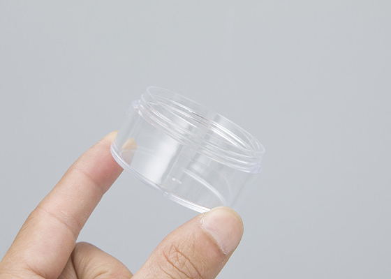 50g 100g 250g 500g Pot de maquillage vide rechargeable Contenant en plastique d' échantillon Cosmétiques Boîte à crème Jar