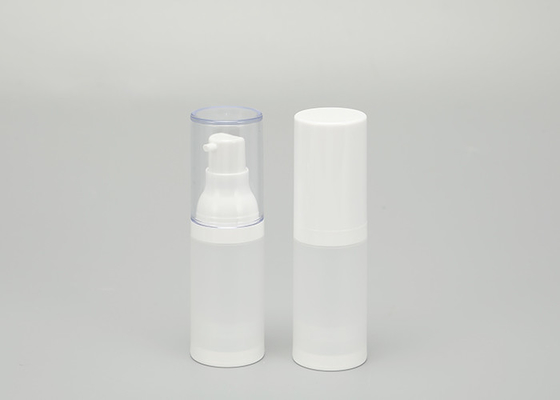 Taille privée d'air de voyage de bouteille de pompe de crème cosmétique privée d'air claire rechargeable