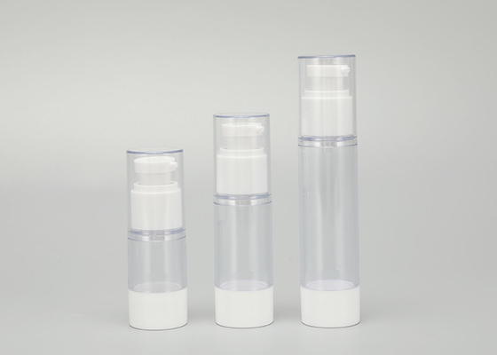 Lotion bouteilles privées d'air givrées vides de 1 pompe d'once pour le voyage