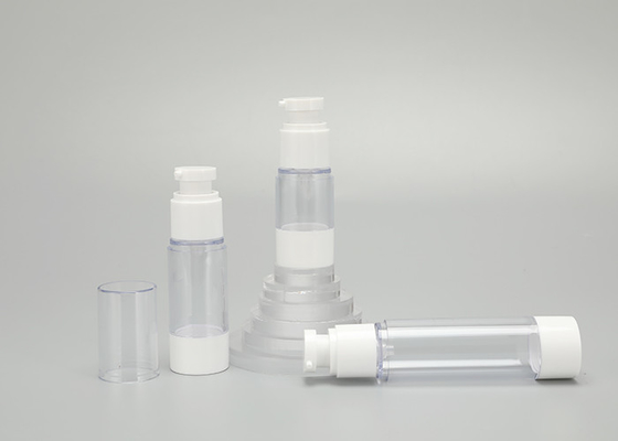 Bouteilles de lotion en plastique transparente pour les variétés de PMMA transparentes