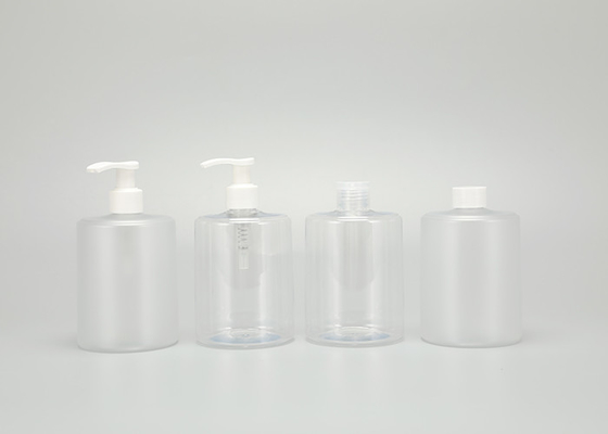 bouteilles 500ml vides en plastique avec 16oz à bouchon vissable pour la lotion, shampooing