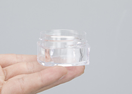 Récipients en plastique transparents vides de place avec des couvercles 3/5/10g