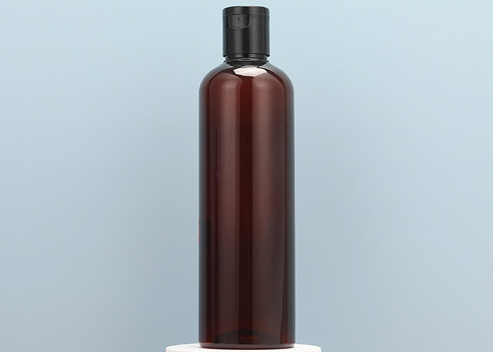 les bouteilles à bouchon vissable en plastique de la lotion 500ml voyagent bouteille de gel de douche de shampooing avec le chapeau de dessus de Filp