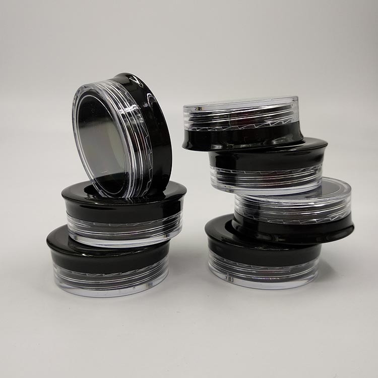 Tissage en papier d'aluminium, garniture, porte-gobelets en plastique cosmétique 30 ml Pour les produits de beauté