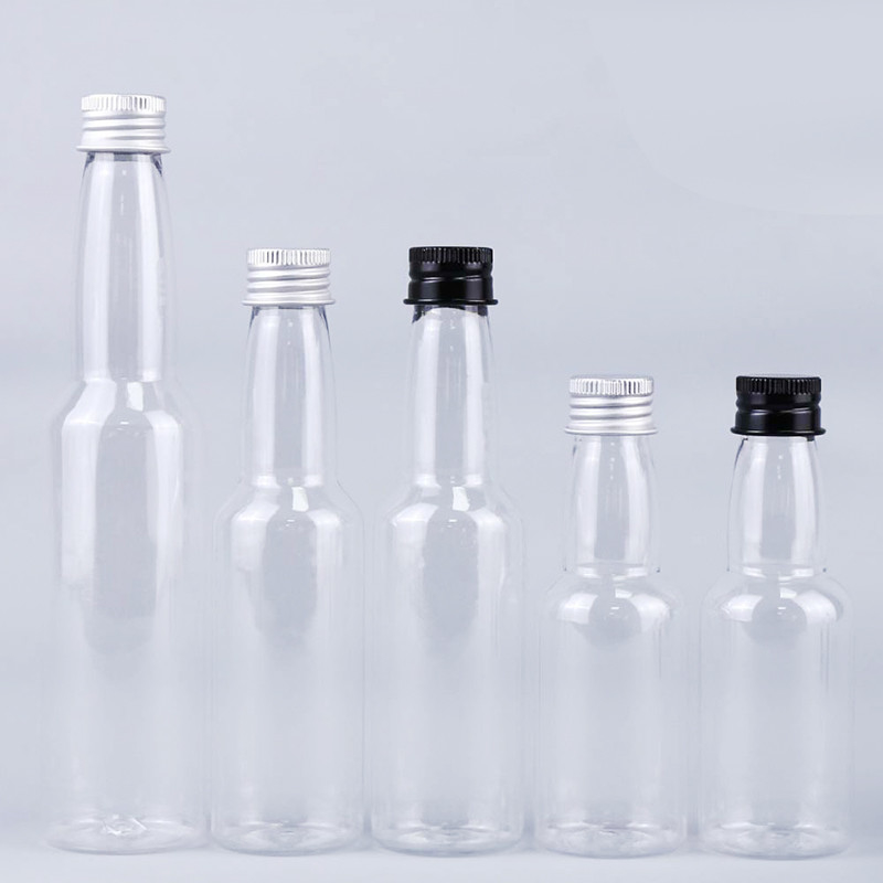 Bouteilles d'alcool mini 50 ml Bouteilles d'alcool en plastique