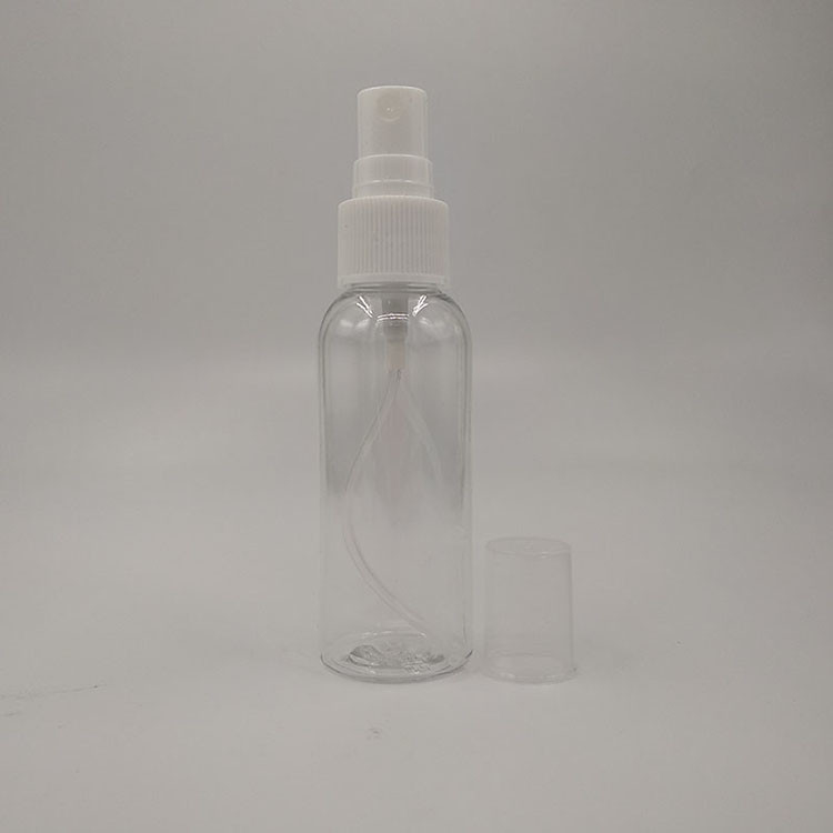 100 ml 120 ml 200 ml Bouteille de cosmétiques claire à fond lourd Bouteille en PET lourde Bouteille à pulvérisation Gouttelette PET Bouteille en plastique