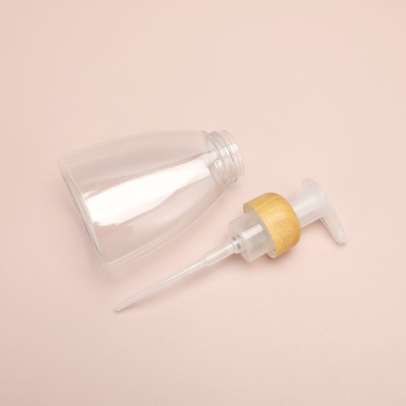 Impression par écran Bouteilles de lotion en plastique construites à l'aide de récipients en PET pour le corps et le col pour les besoins d'emballage cosmétique pour les soins de la peau