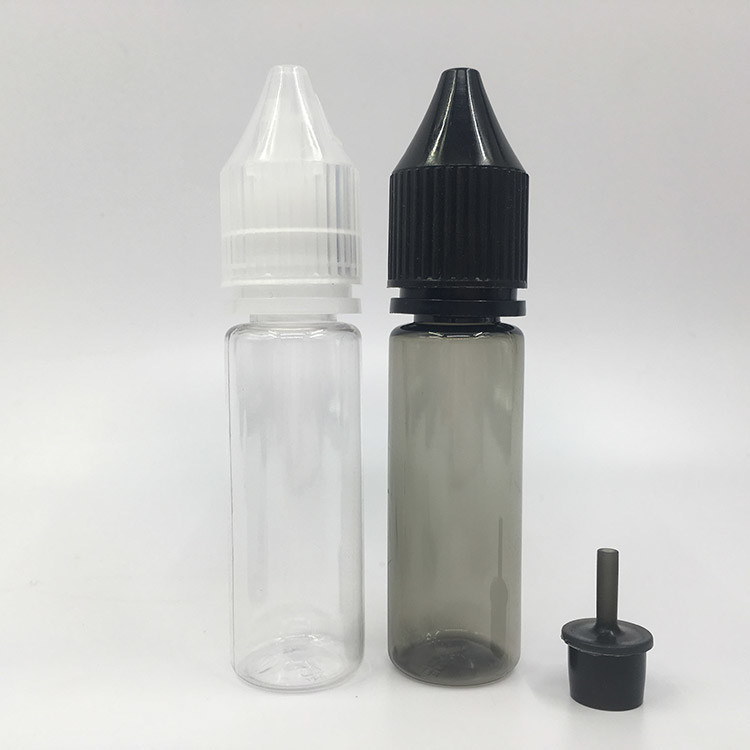 Bouteilles de PET et de liquide personnalisables avec une forme ronde et une conception personnalisée imprimée sur écran
