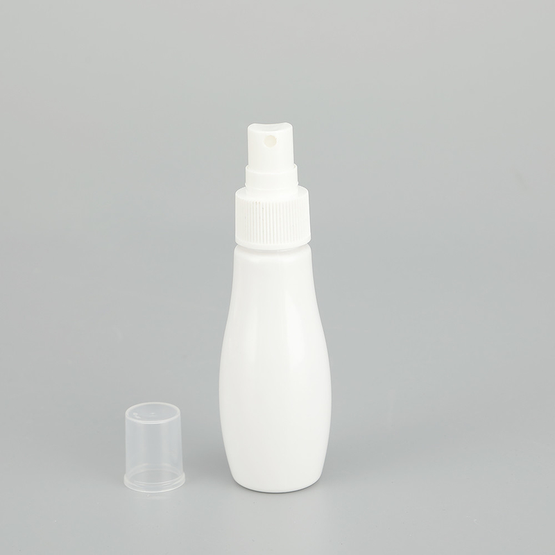 25.7g Bouteilles de pompe à bouchon à vis en PET ronde avec manipulation de surface personnalisée
