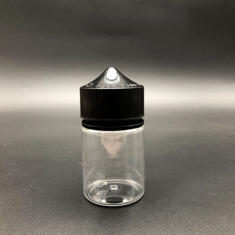 Bouteilles liquides PET E transparentes personnalisables avec une capacité de 10 ml 15 ml 30 ml 60 ml 80 ml 100 ml
