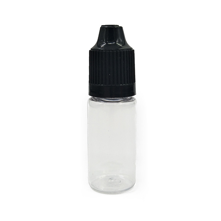 Bouteille à goutte à goutte circulaire de type cou à l'épreuve des enfants pour la distribution contrôlée