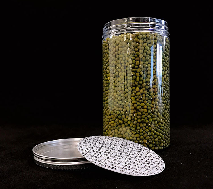 Étiquette personnalisée Boîtes en plastique pour les épices Larges Boîtes en plastique transparentes Boîtes en plastique avec couvercle en stock