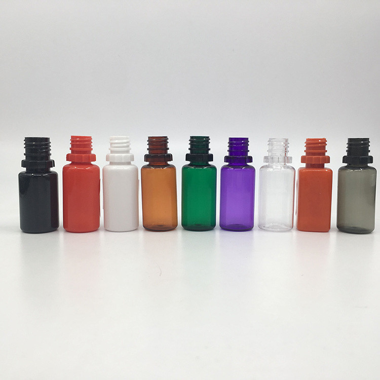 Contenant liquide en PET E de 10 à 100 ml avec capuchon à l' épreuve des enfants pour stockage et impression