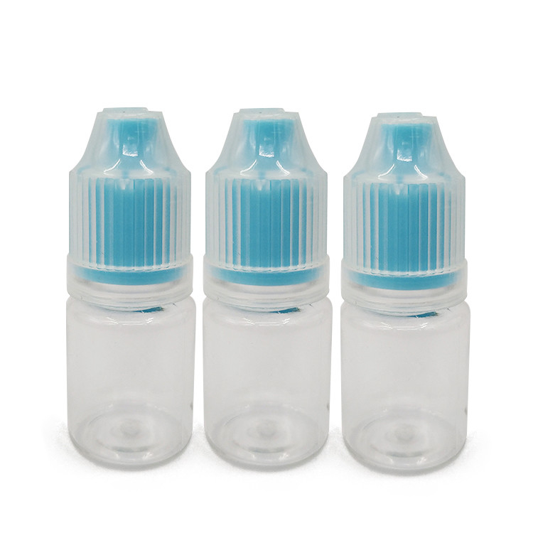Bouteille liquide de 18 mm taille E avec bouchon à vis PET résistant aux produits chimiques