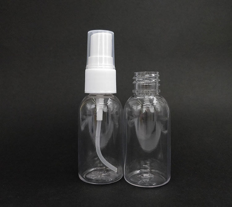 Bouteille de pulvérisation en plastique PET de 10 ml 15 ml 30 ml 50 ml 60 ml 70 ml 100 ml 200 ml 500 ml capacité