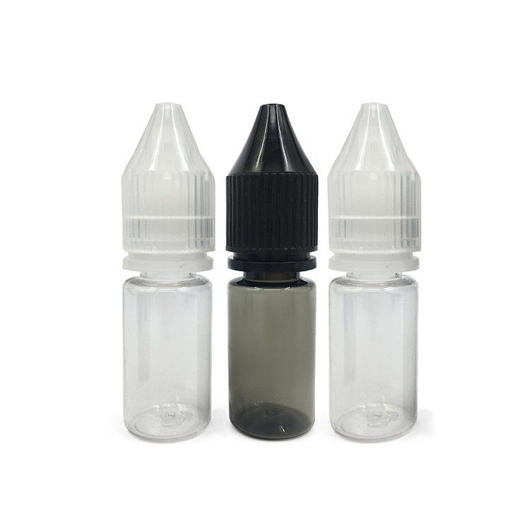 18 mm taille du cou E bouteille liquide PET avec assortiment de couleurs d'impression personnalisable