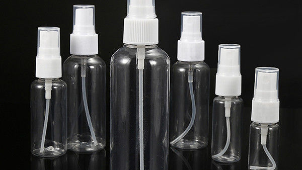 Bouteille de pulvérisation en PET rechargeable pour une consommation quotidienne de 10 ml 15 ml 30 ml 50 ml 60 ml 70 ml 100 ml 200 ml 500 ml