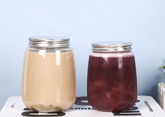 350ml 500ml 650ml Milk Tea Bottles With Cover