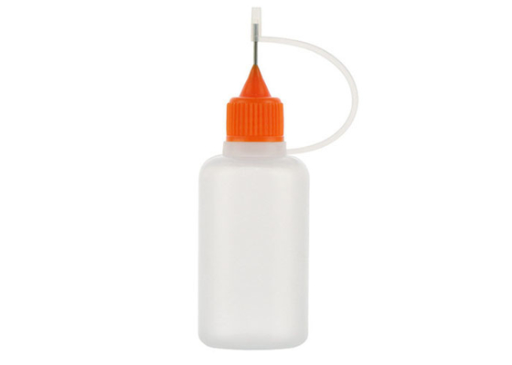 bouteille liquide vide en plastique comprimable de 30ml E avec à bec